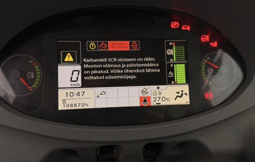 Hitachi laaduri adblue