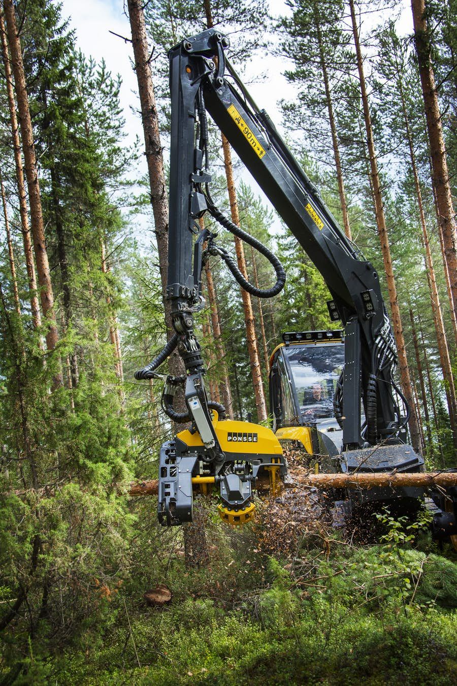 Ponsse harvester chiptuning, AdBlue eemaldamine, tahmafiltri DPF eemaldamine, EGR klapi eemaldamine