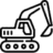 Ehitus- ja töömasinad – ikoon