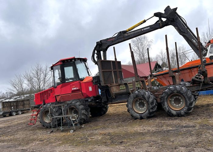 Komatsu 840 forwarderi EGR klapi eemaldus.