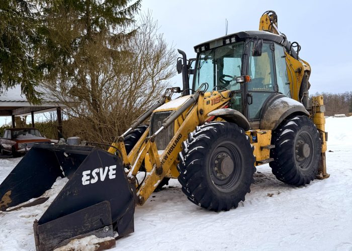 New Holland B115C ekskavaator laadur sai lahenduse heitgaasi probleemidele. AdBlue eemaldus, DPF ehk tahmafiltri eemaldus, EGR klapi eemaldus.